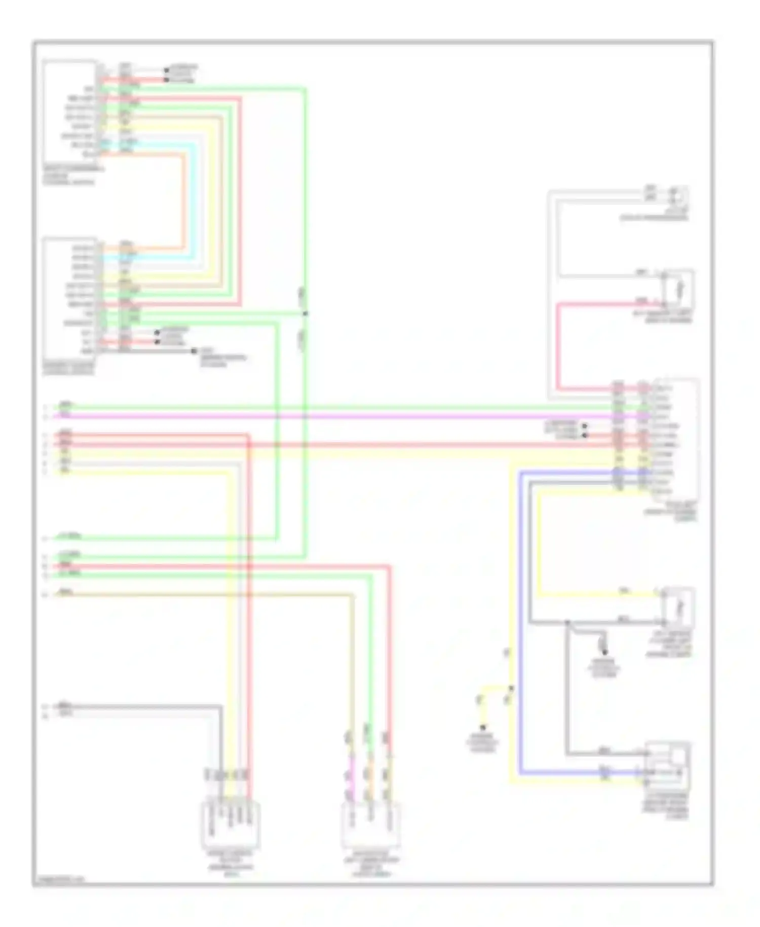 Crosstour Honda I (2009-2012): Automatic a/c circuit, with navigation (3 of 3)
