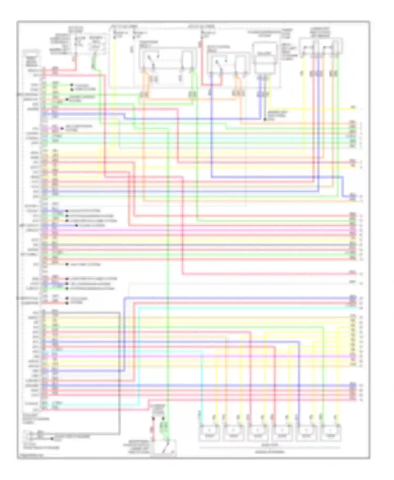 Crosstour Honda I (2009-2012): Wiring diagram engine performance 3.5l (1 of 6)