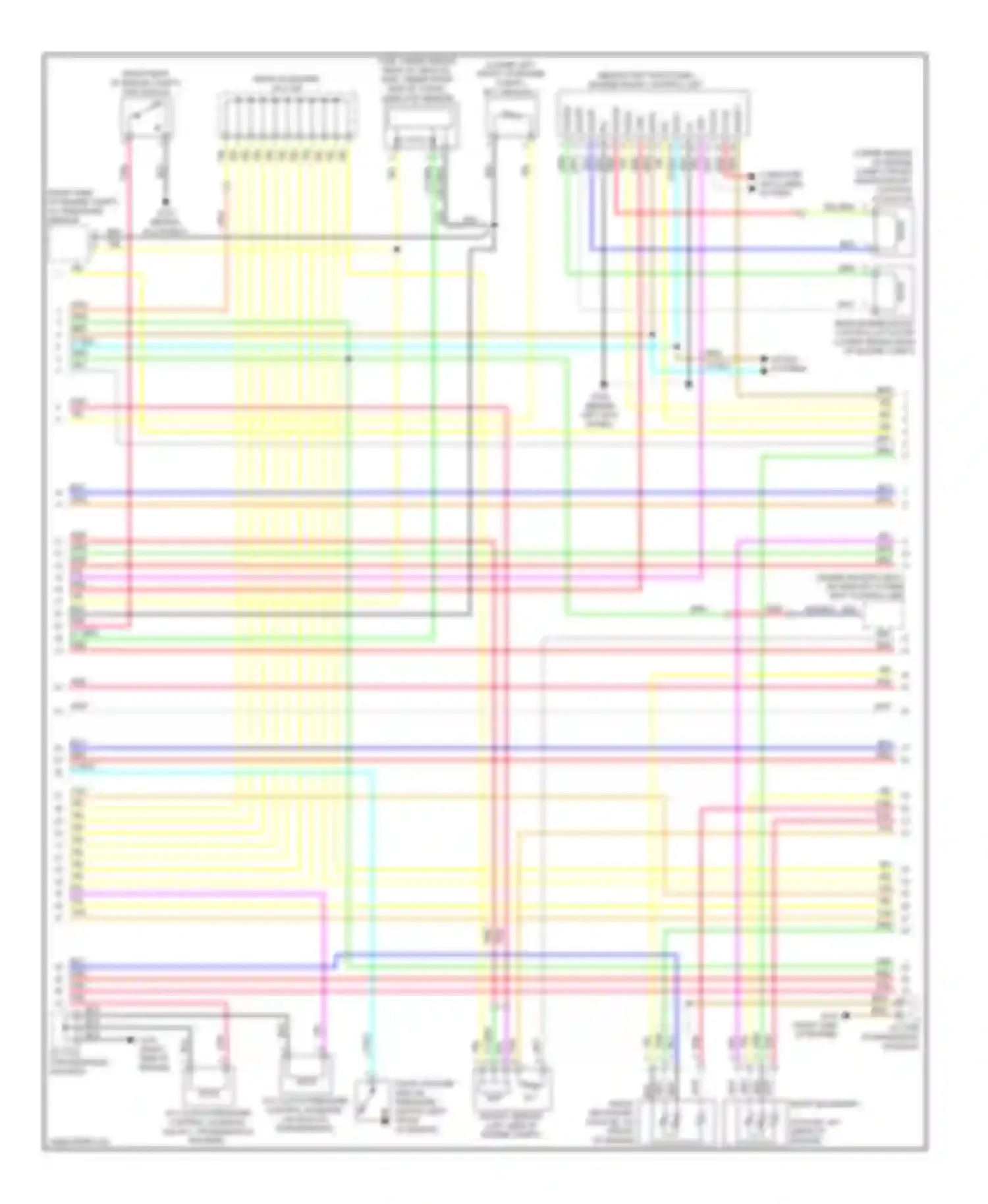 Crosstour Honda I (2009-2012): Wiring diagram engine performance 3.5l (2 of 6)