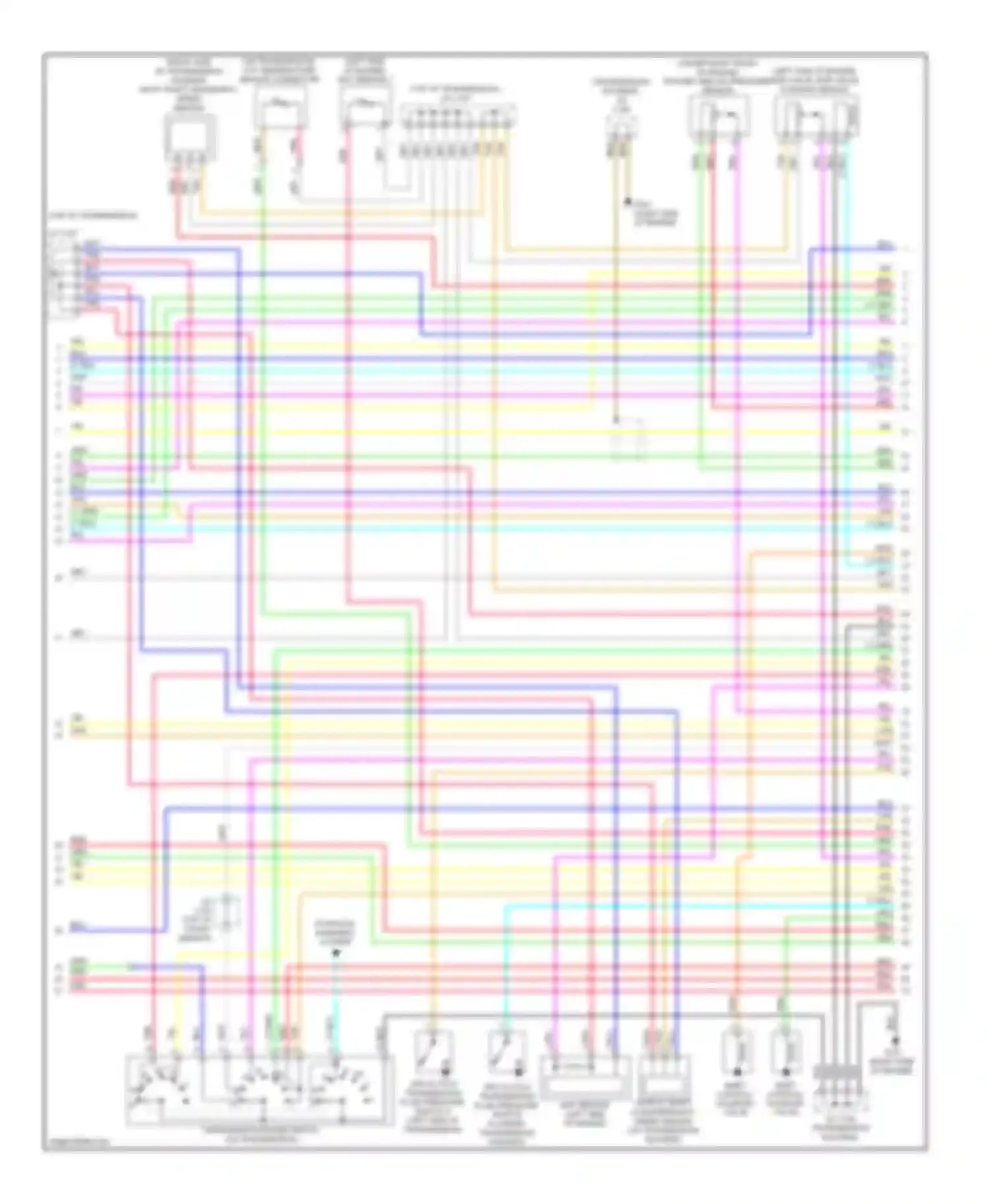 Crosstour Honda I (2009-2012): Wiring diagram engine performance 3.5l (5 of 6)