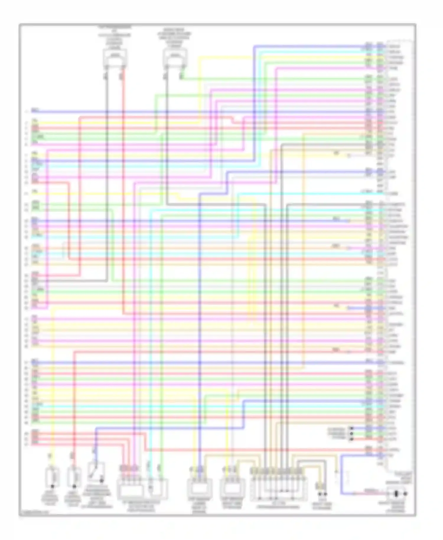 Crosstour Honda I (2009-2012): Wiring diagram engine performance 3.5l (6 of 6)