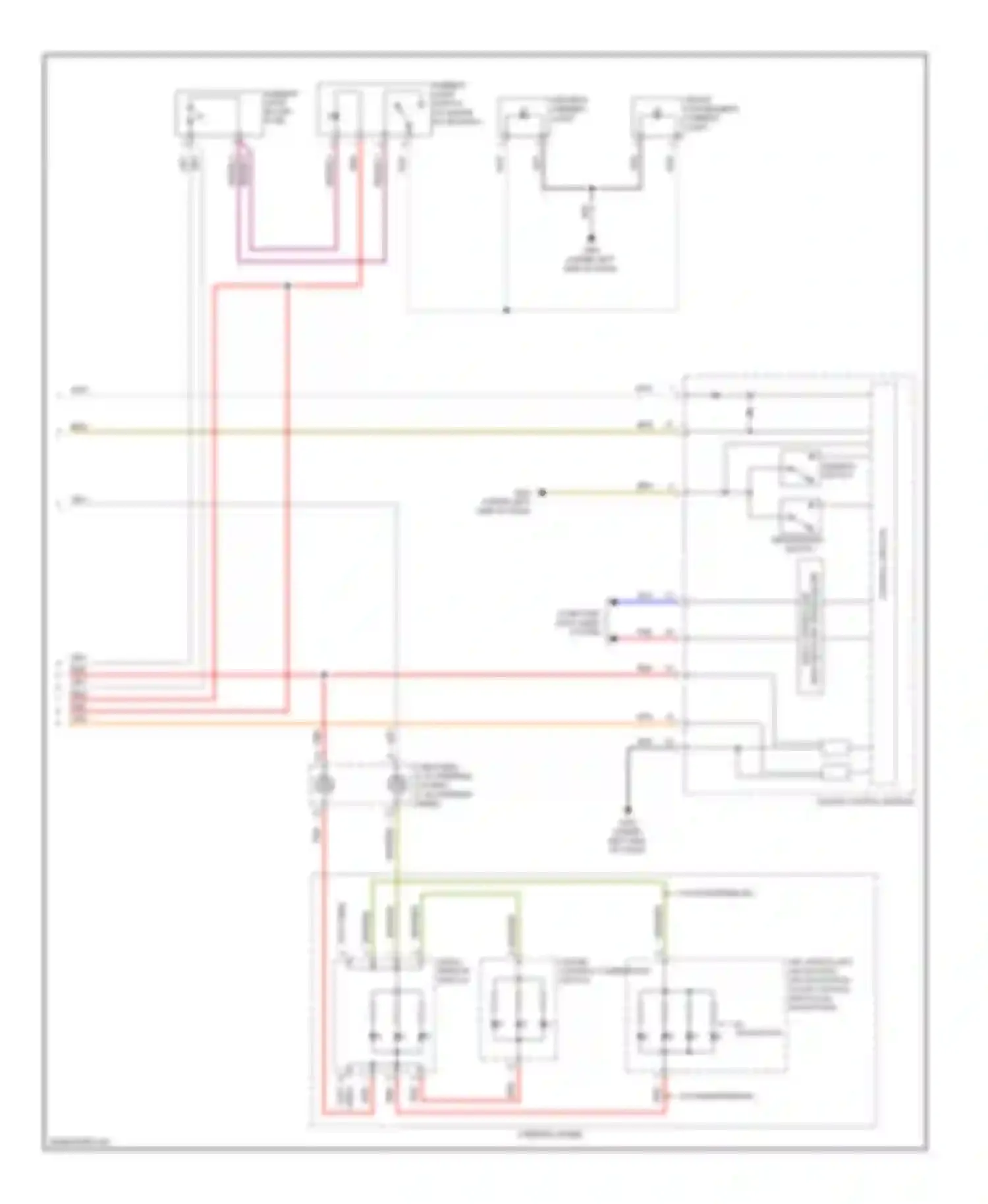 Crosstour Honda I (2009-2012): Instrument illumination circuit (3 of 3)