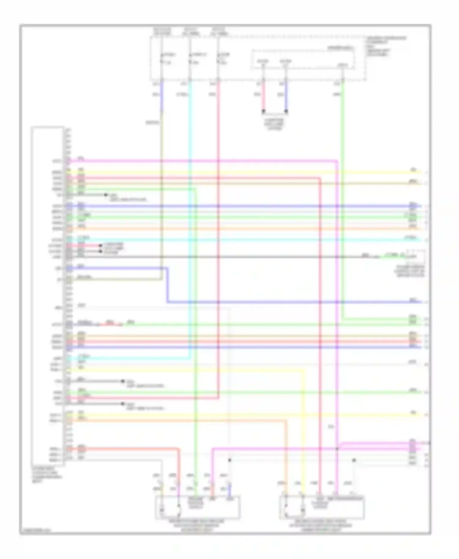 Crosstour Honda I (2009-2012): Memory seat circuit (1 of 3)