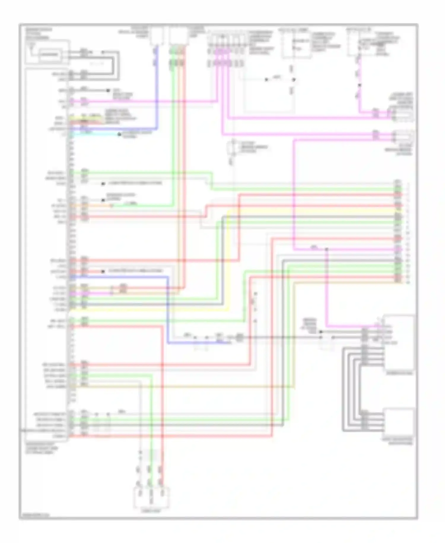 Crosstour Honda I (2009-2012): Navigation circuit (1 of 2)