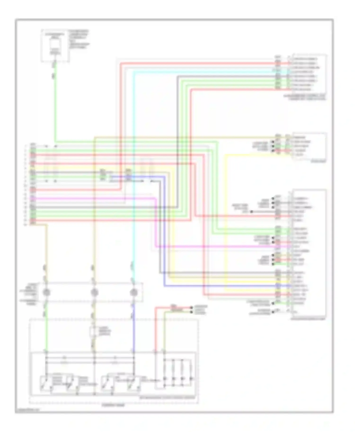 Crosstour Honda I (2009-2012): Navigation circuit (2 of 2)