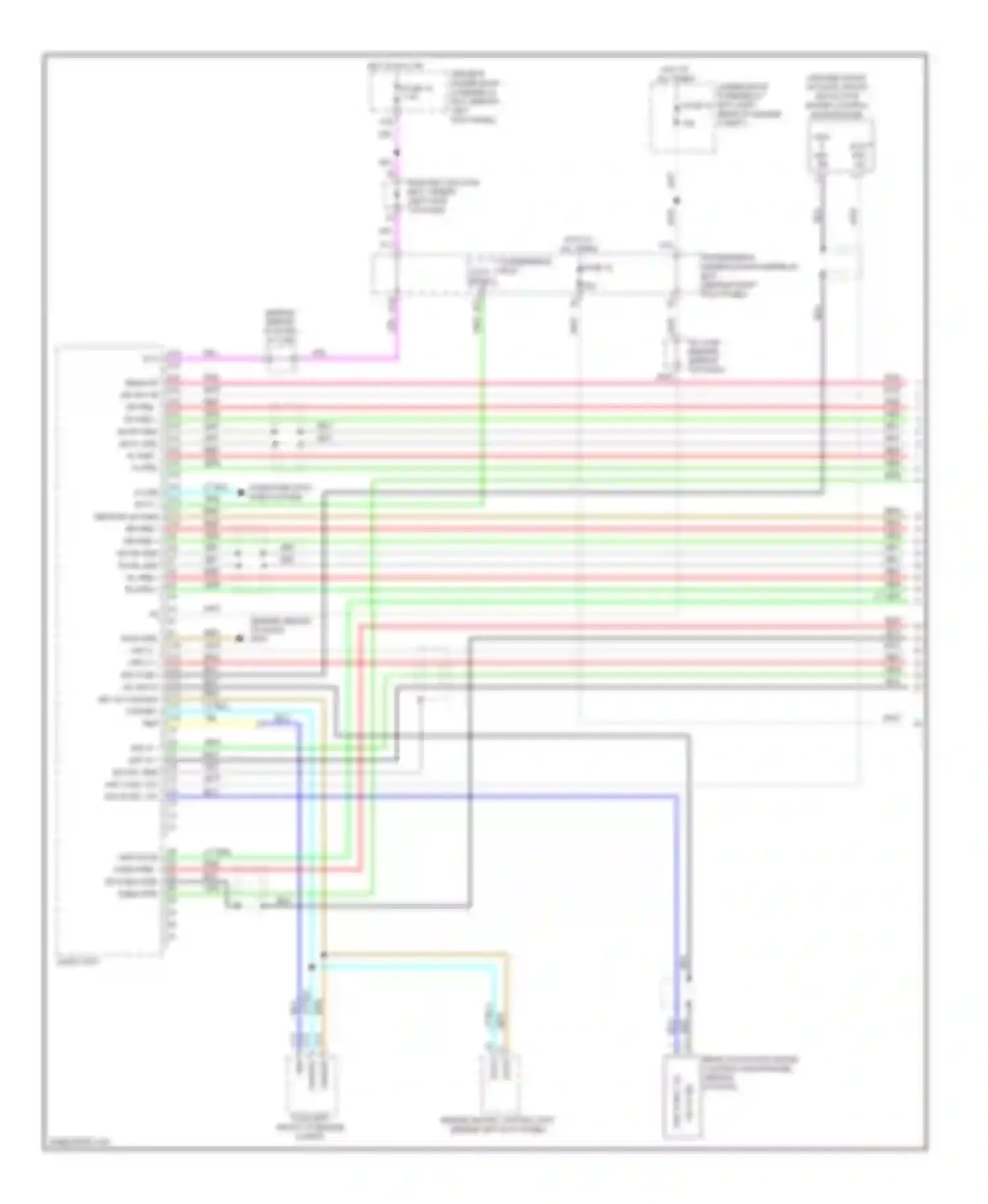 Crosstour Honda I (2009-2012): Base radio circuit (1 of 3)