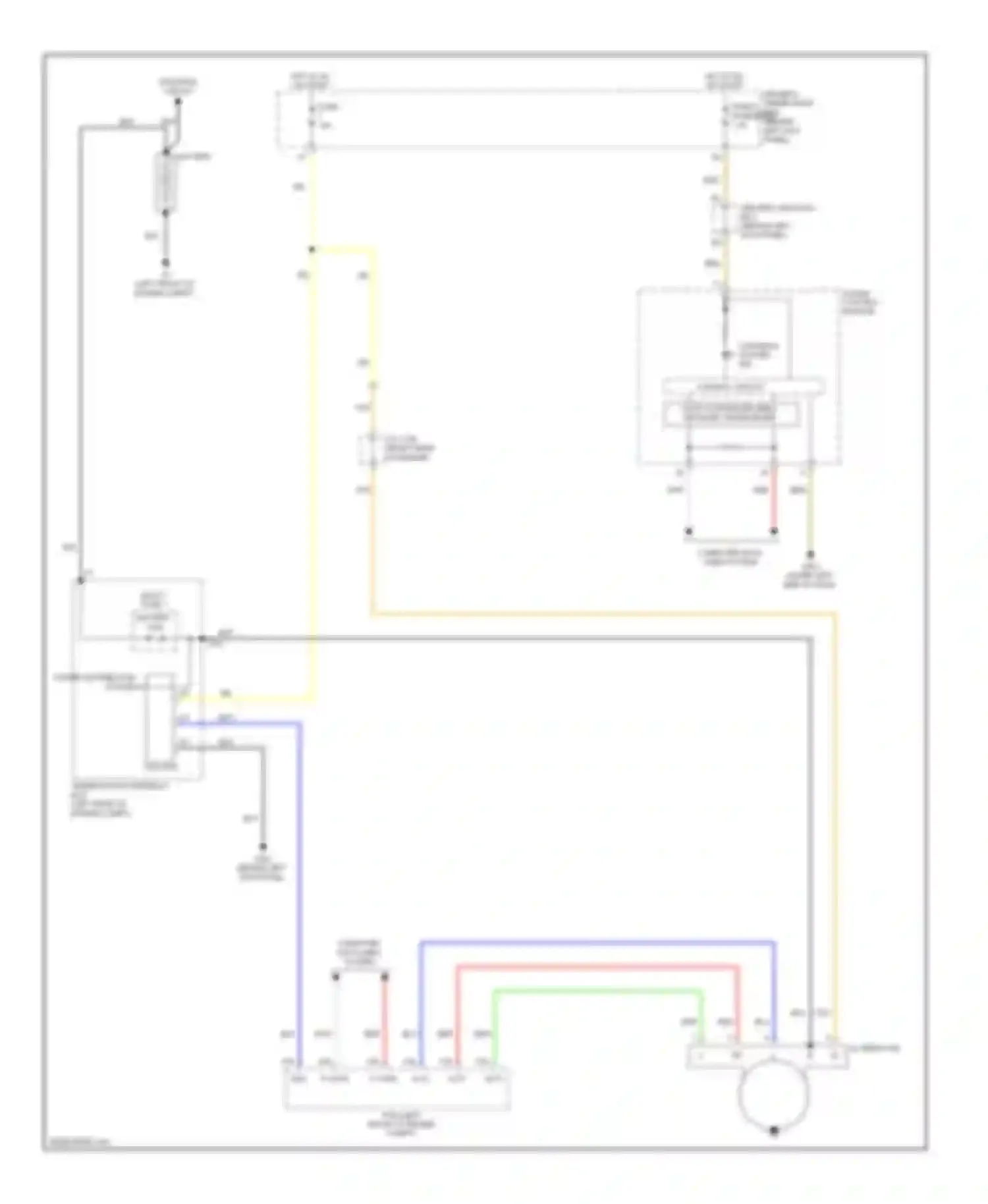 Crosstour Honda I (2009-2012): Charging circuit
