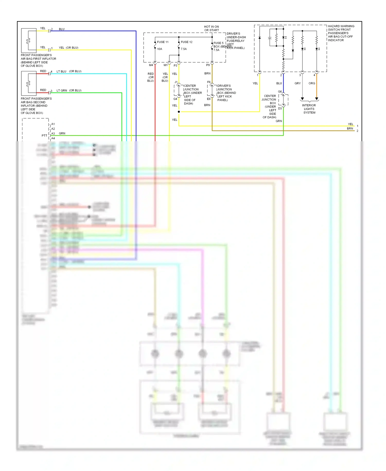 Wiring diagram computer data lines system for Honda Crosstour I (2009-2012) (54 of 58)