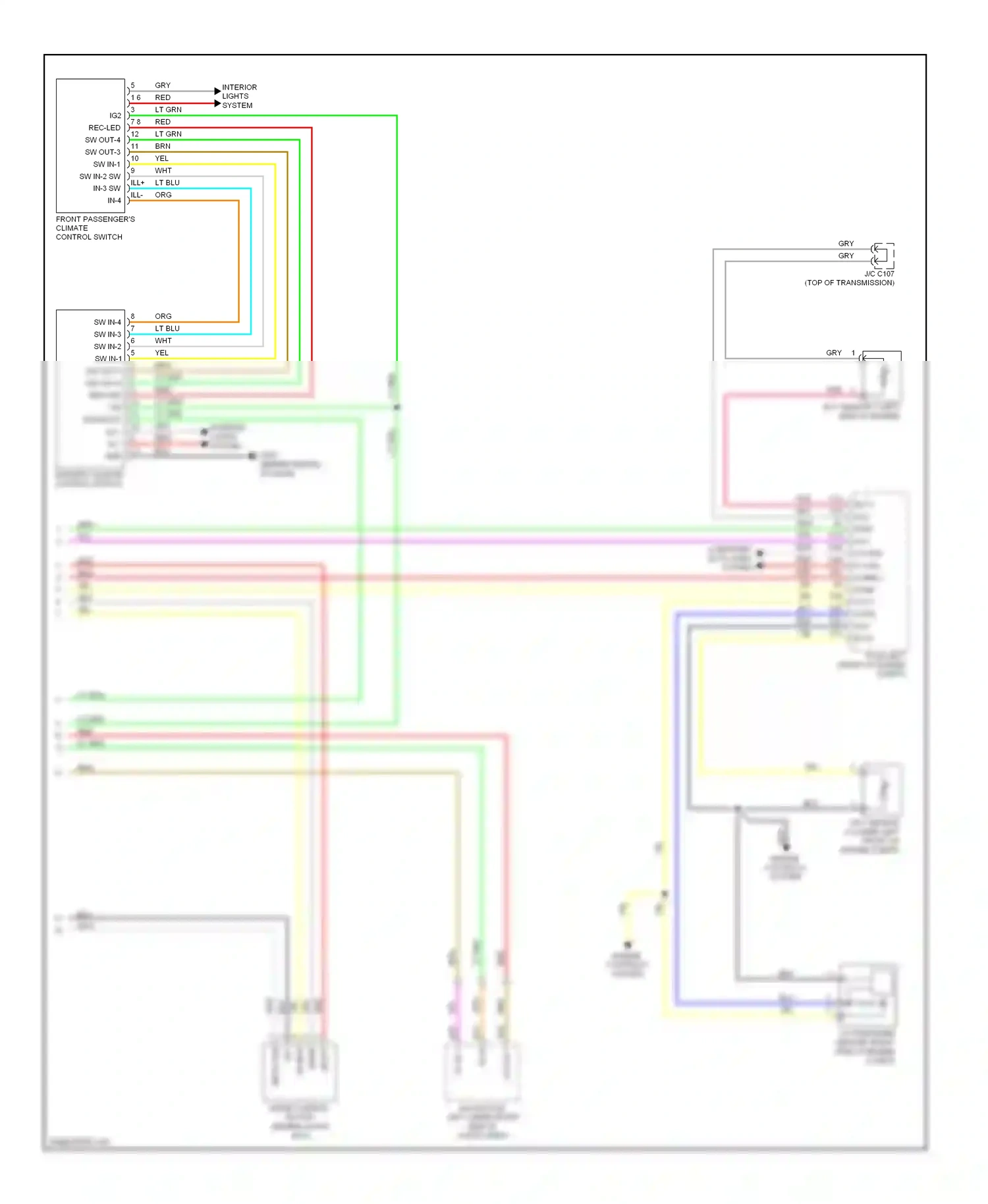 Wiring diagram engine controls system for Honda Crosstour I (2009-2012) (1 of 4)
