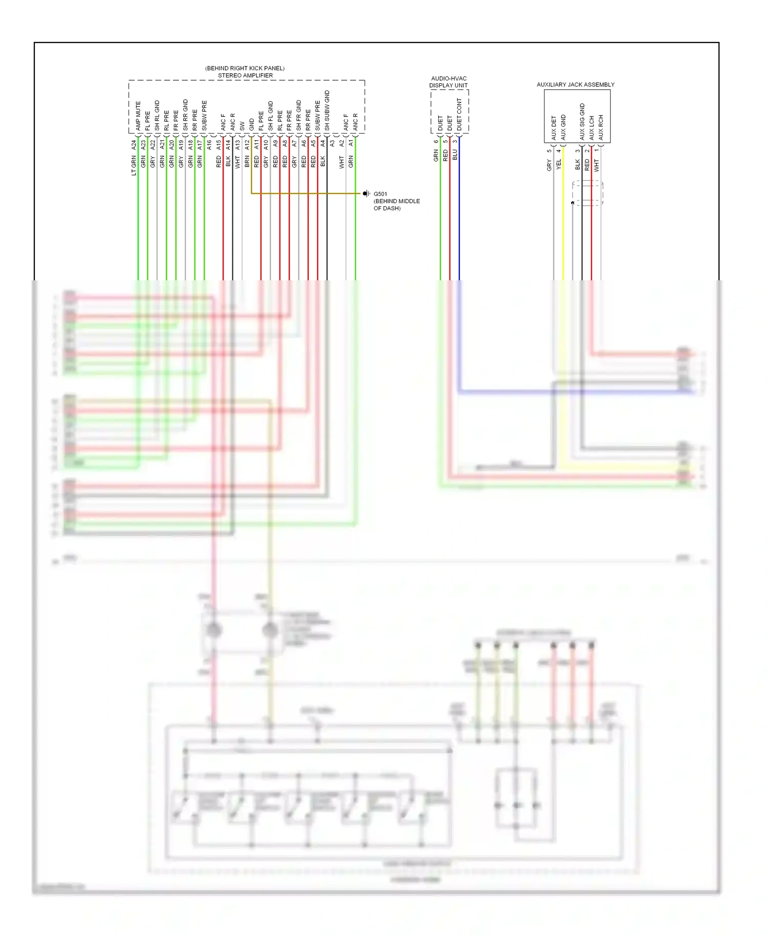Wiring diagram fr pre- for Honda Crosstour I (2009-2012) (2 of 3)