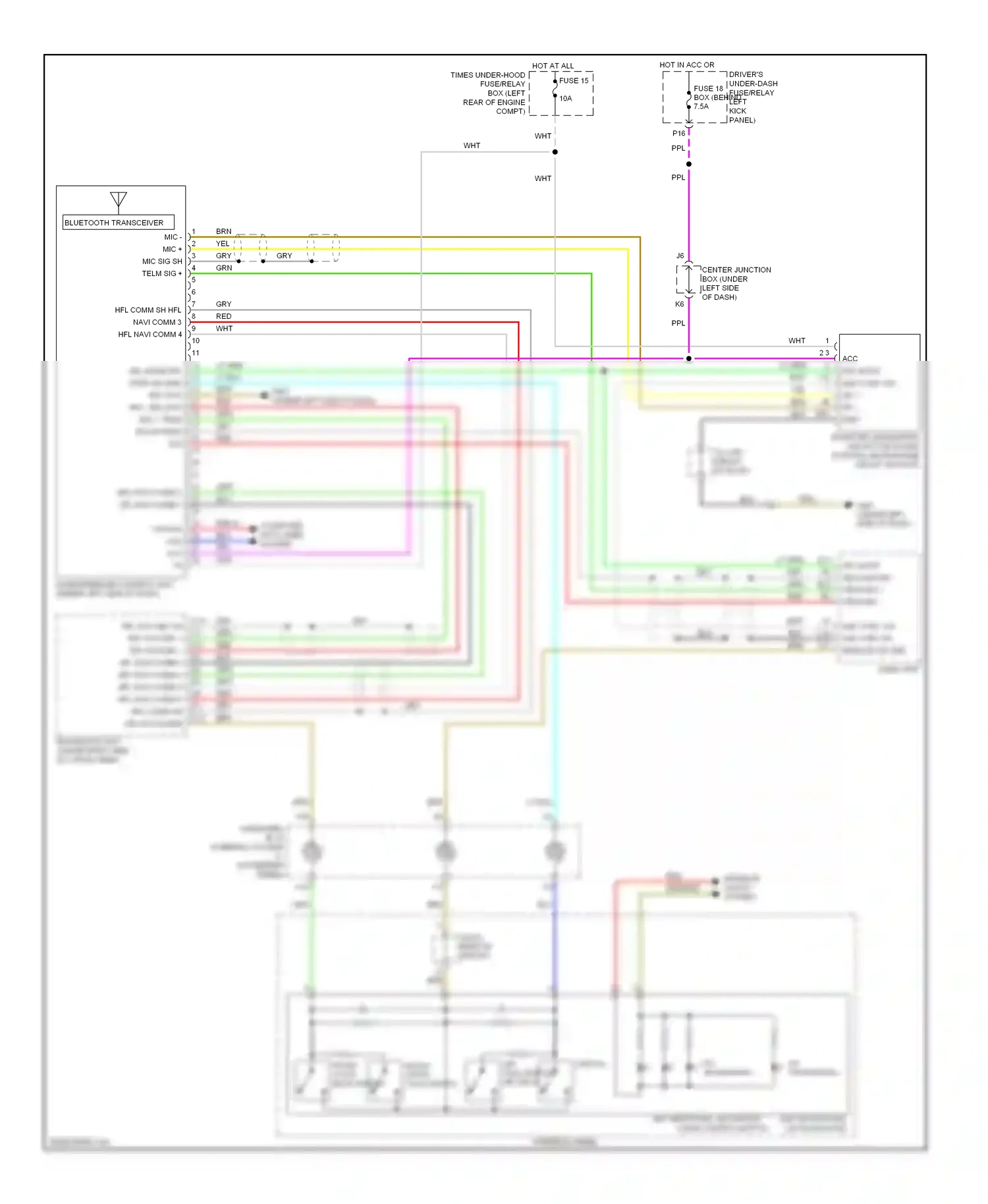 Wiring diagram lt blu for Honda Crosstour I (2009-2012) (22 of 56)