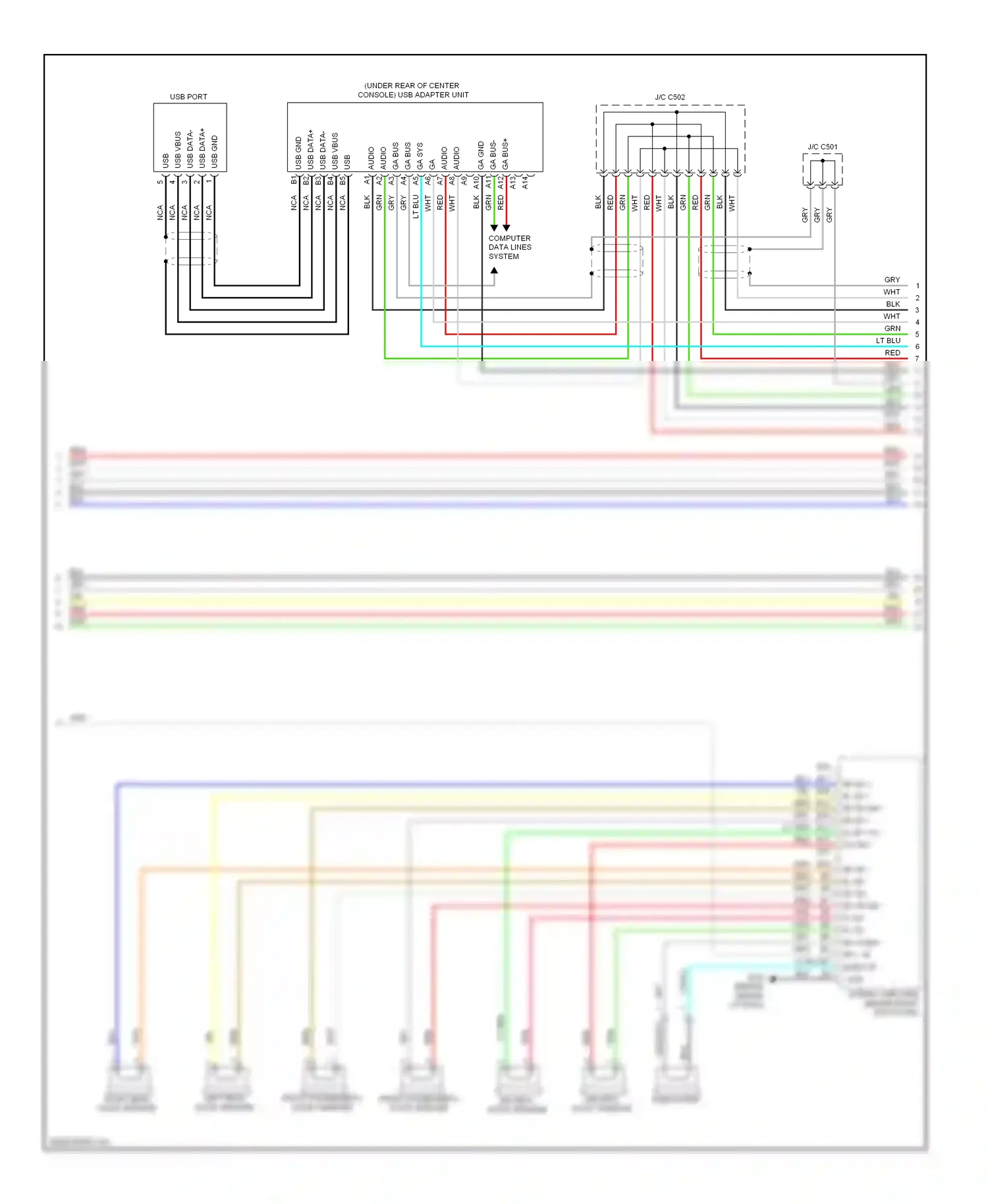 Wiring diagram lt blu for Honda Crosstour I (2009-2012) (48 of 56)