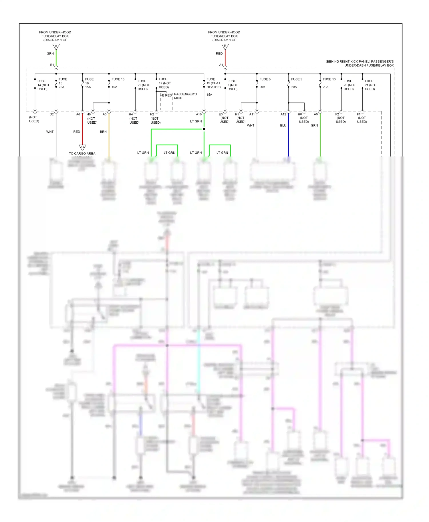 Wiring diagram red for Honda Crosstour I (2009-2012) (52 of 91)