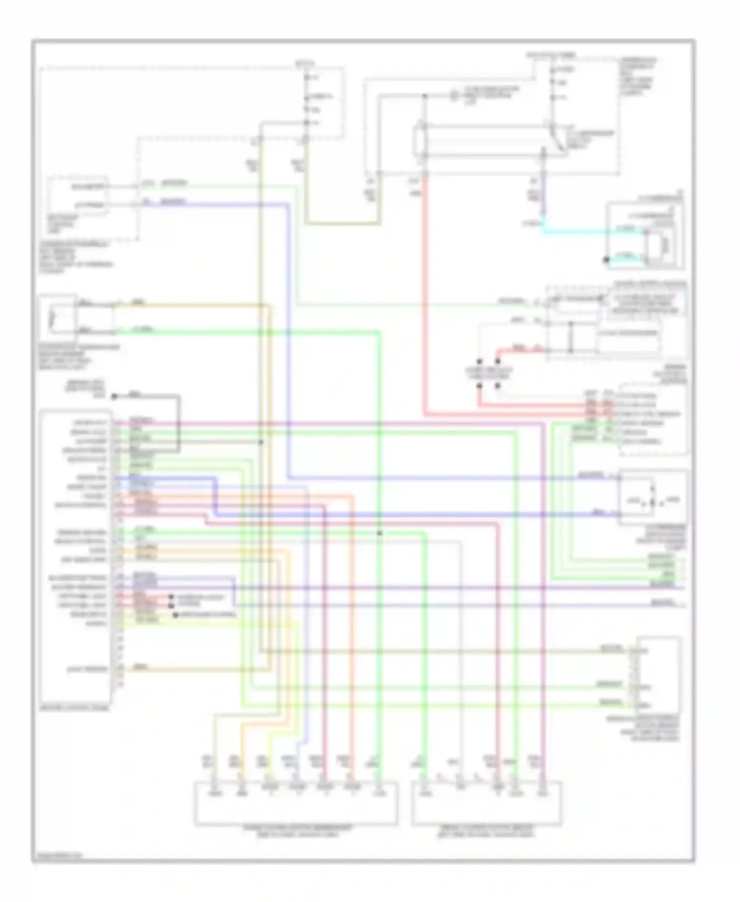 Element Honda I (2004-2009): Manual a/c circuit (1 of 2)