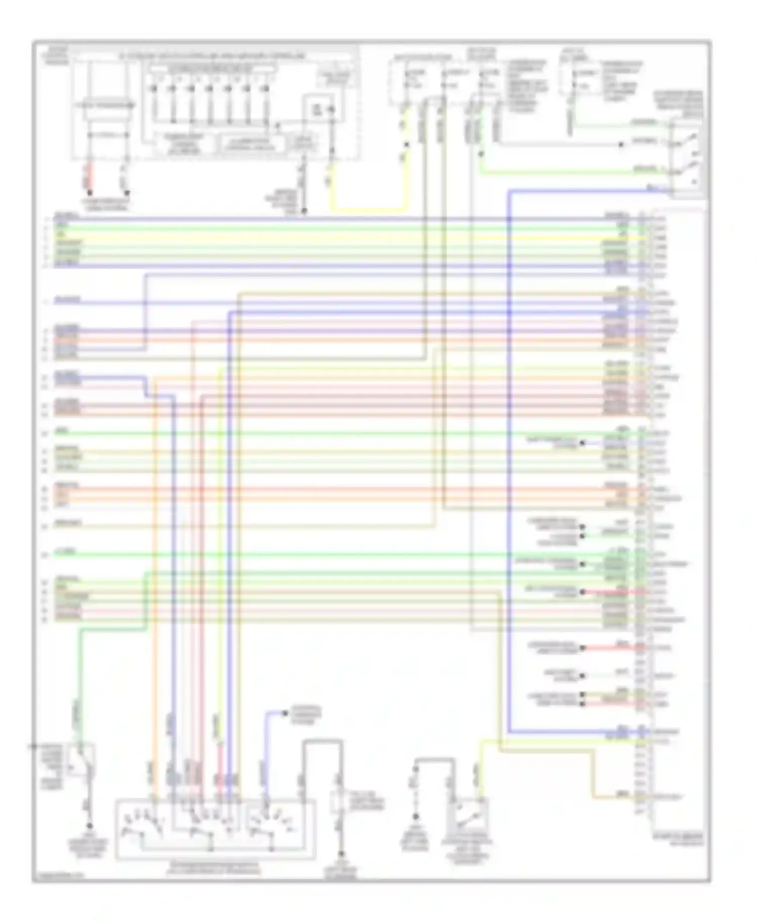 Element Honda I (2004-2009): Wiring diagram engine performance 2.4l (4 of 4)