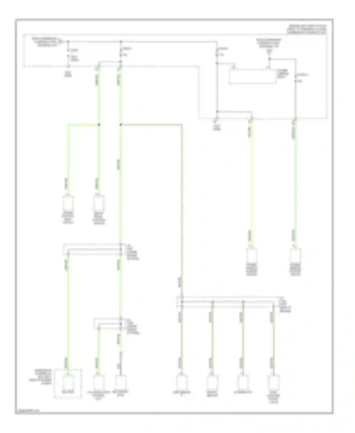 Wiring diagram vsa modulator control unit for Honda Element I (2004-2009)