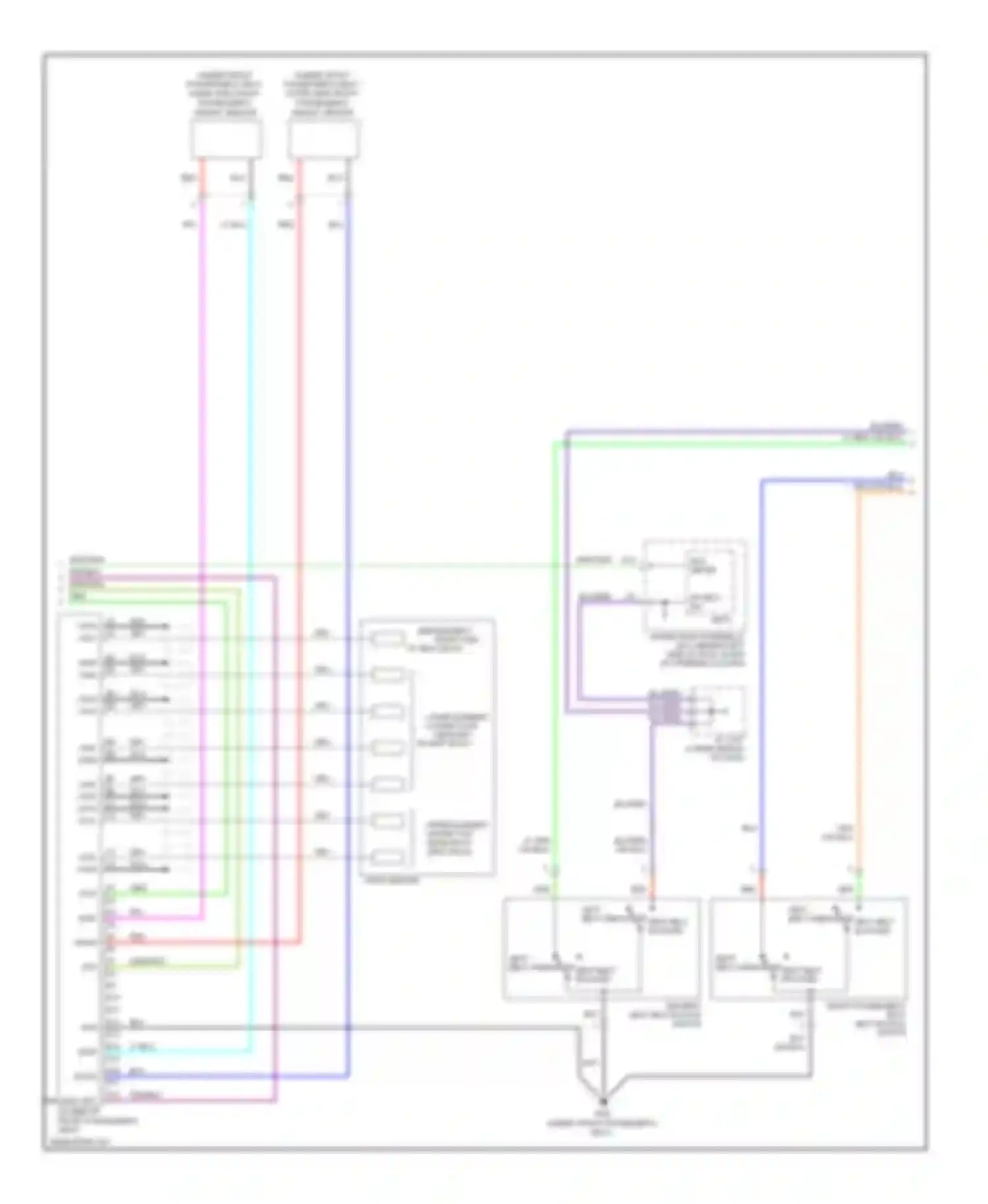 Wiring diagram grn for Honda Element I (2004-2009) (39 of 41)