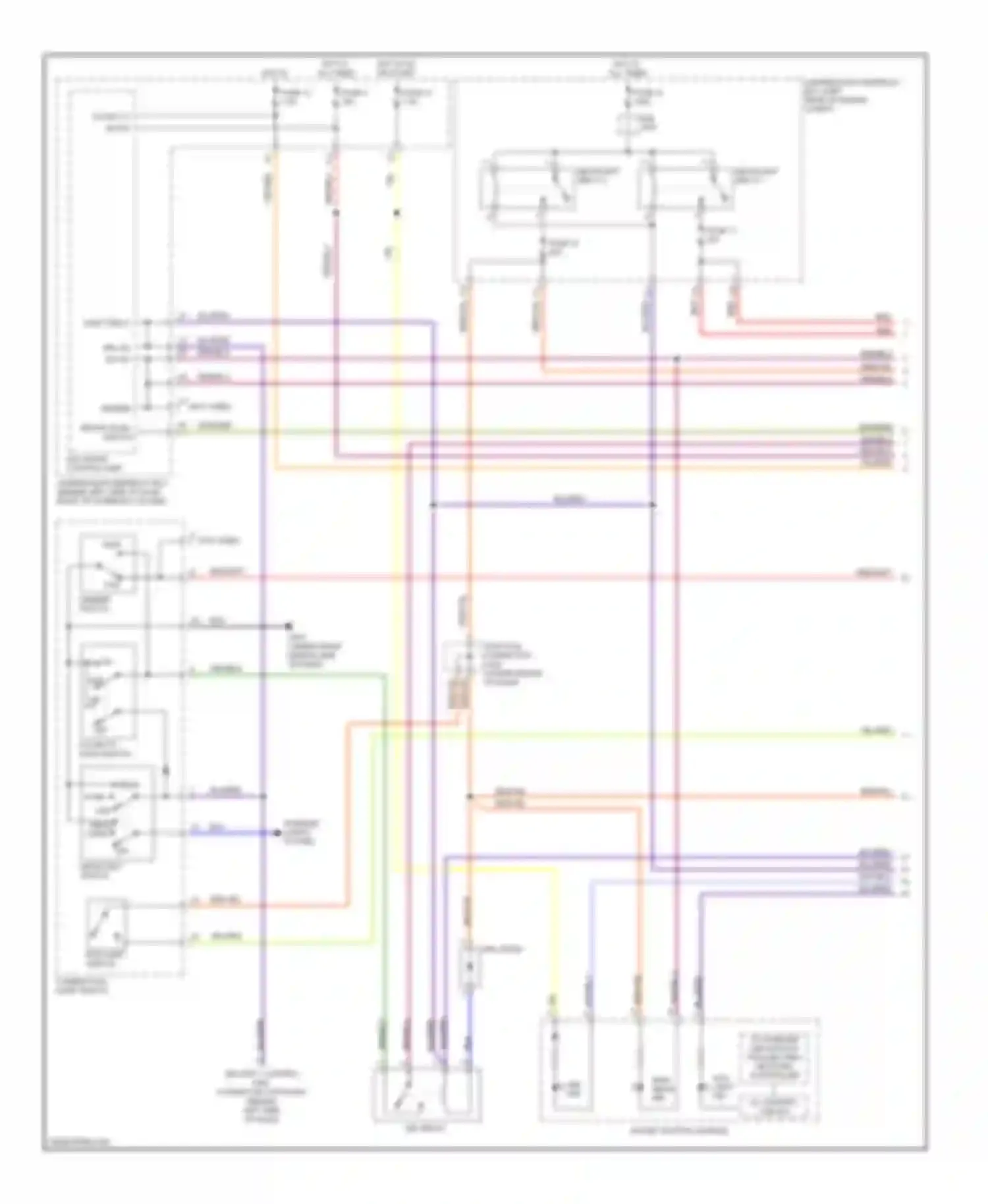 Wiring diagram junction connector for Honda Element I (2004-2009) (7 of 11)