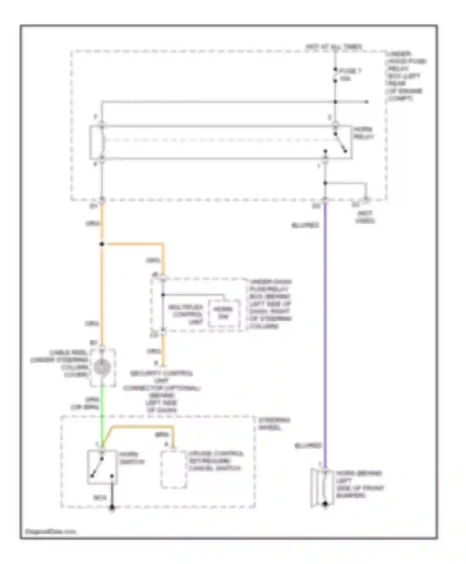 Wiring diagram org/ for Honda Element I (2004-2009) (5 of 21)