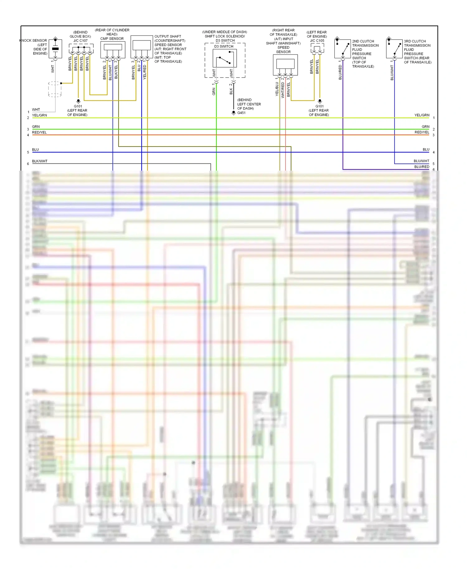 Honda Element I (2004-2009) wht wiring diagram  (18 of 45)