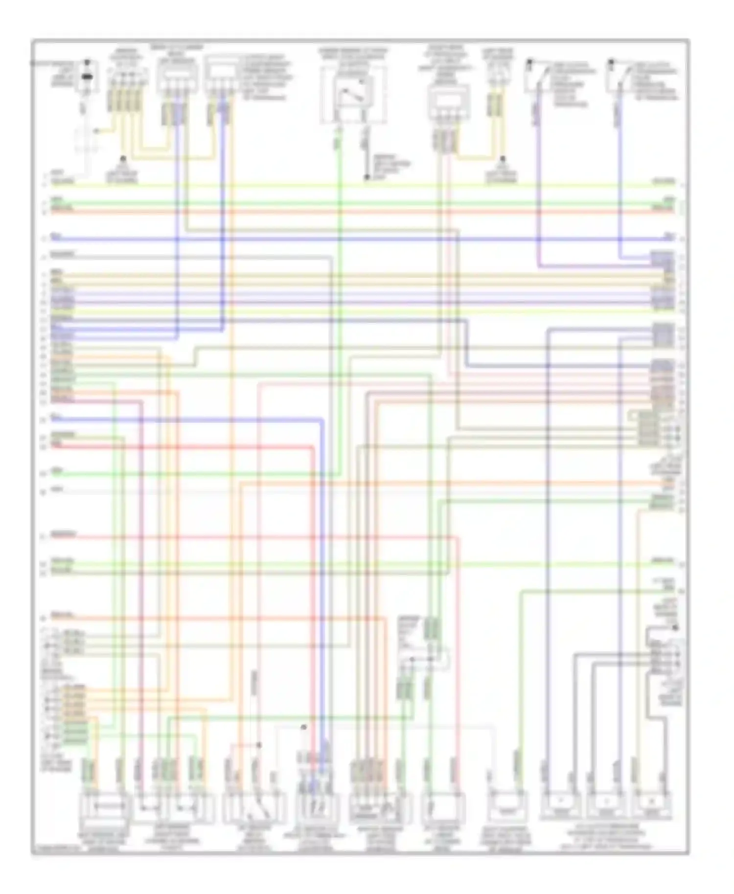 Element Honda YH2 facelift 2 (2008-2011): Wiring diagram engine performance 2.4l (2 of 4)