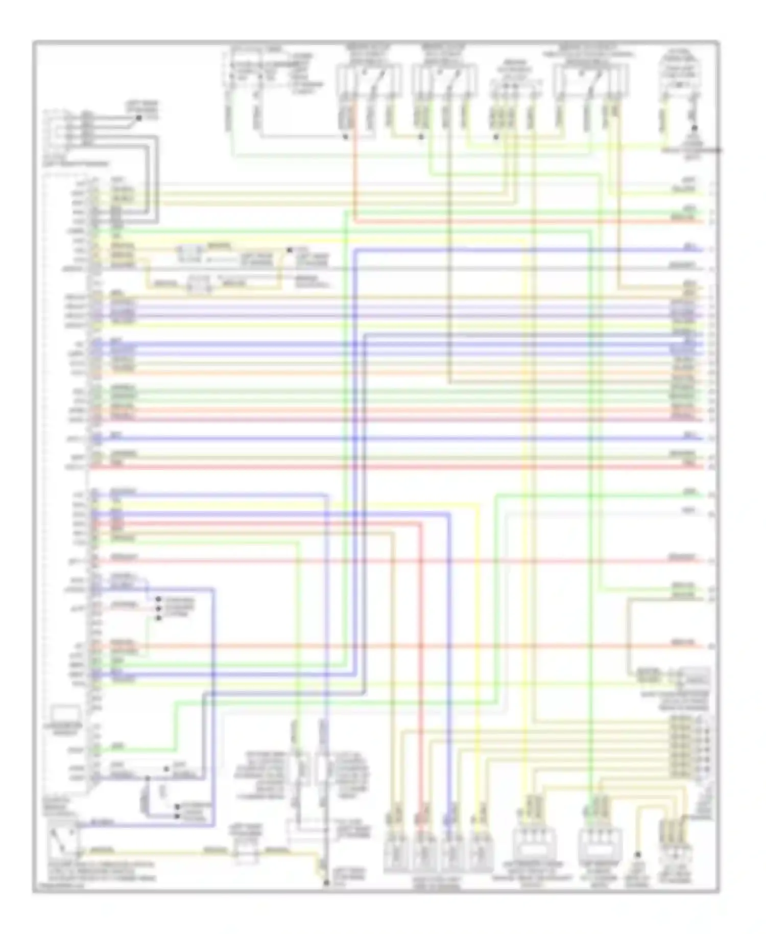 Wiring diagram barometer sensor for Honda Element YH2 facelift 2 (2008-2011)