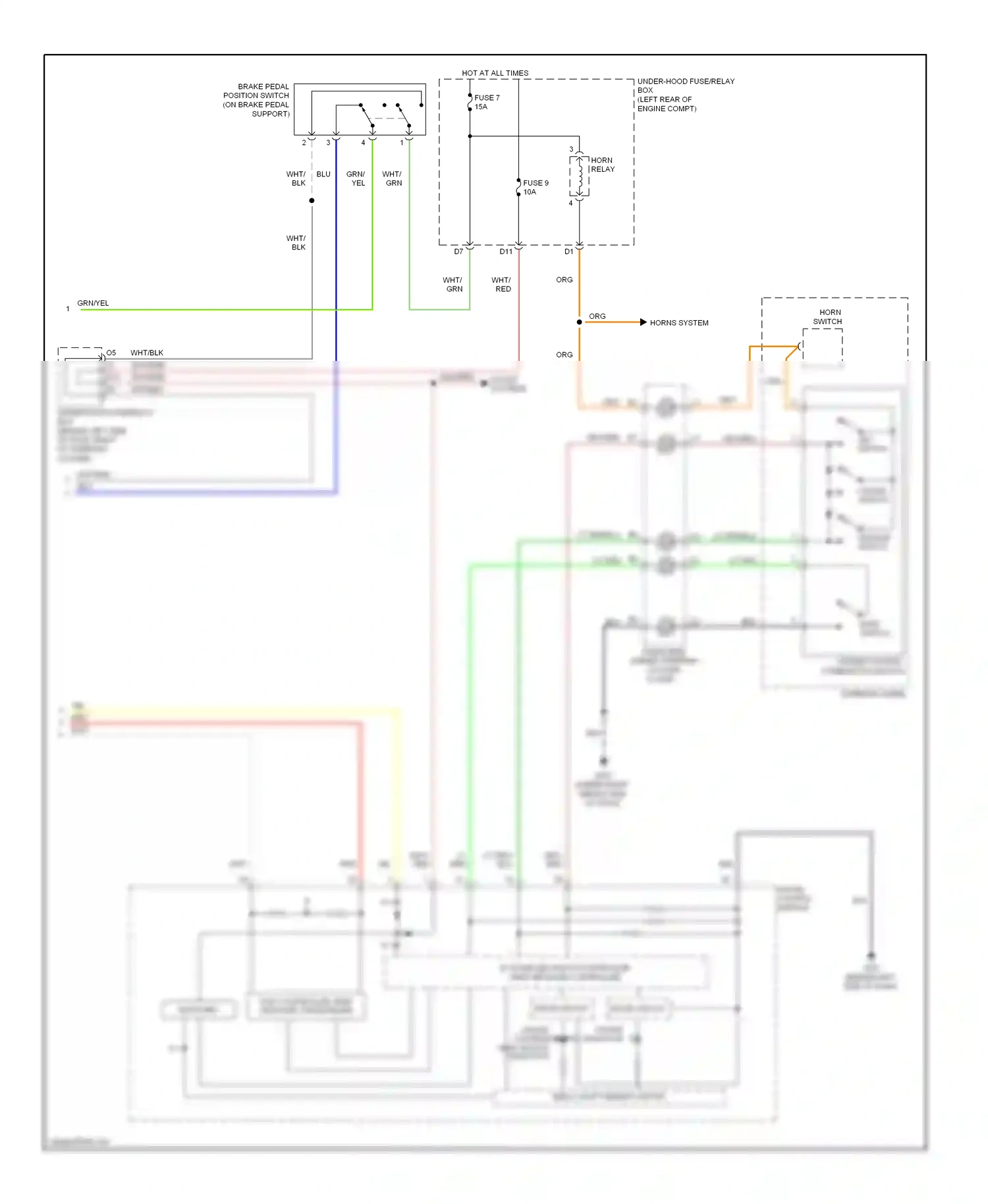 Wiring diagram fast controller area network transceiver for Honda Element YH2 facelift 2 (2008-2011) (1 of 1)