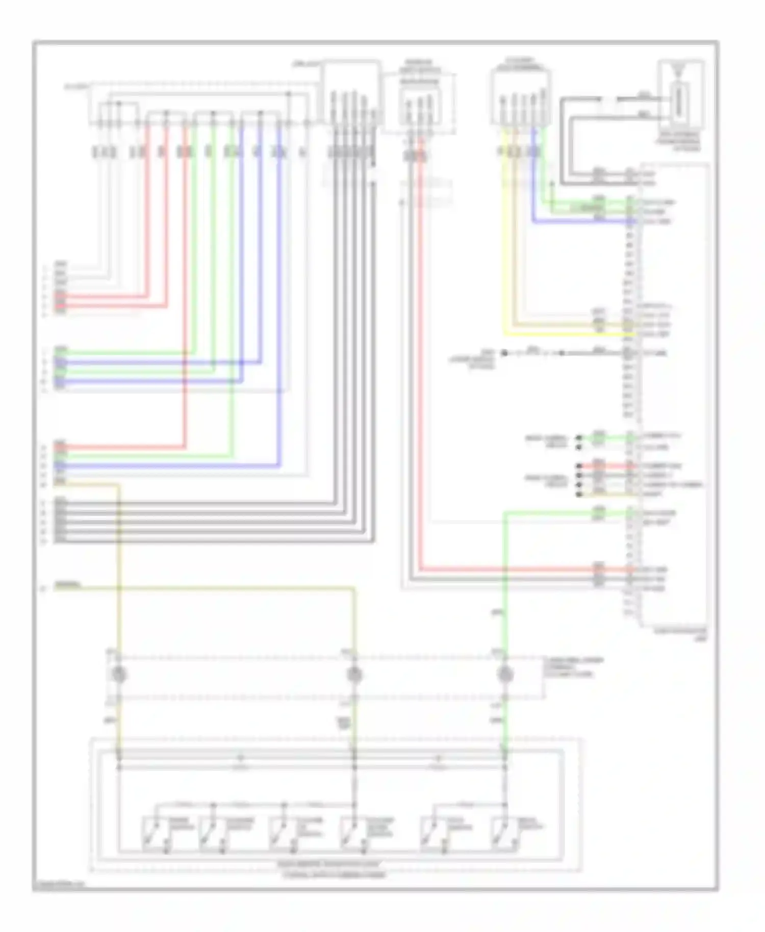 Wiring diagram red for Honda Element YH2 facelift 2 (2008-2011) (26 of 43)
