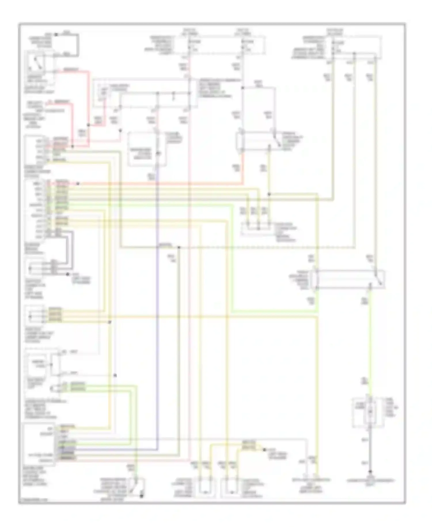 Wiring diagram wht for Honda Element YH2 facelift 2 (2008-2011) (8 of 46)
