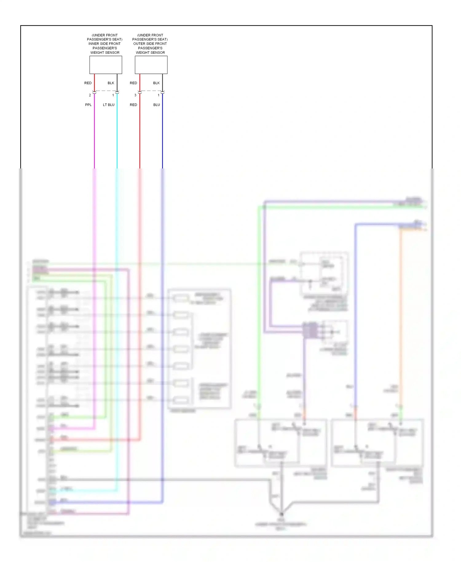 Wiring diagram ppl wsip for Honda Element YH2 facelift (2006-2008) (1 of 1)