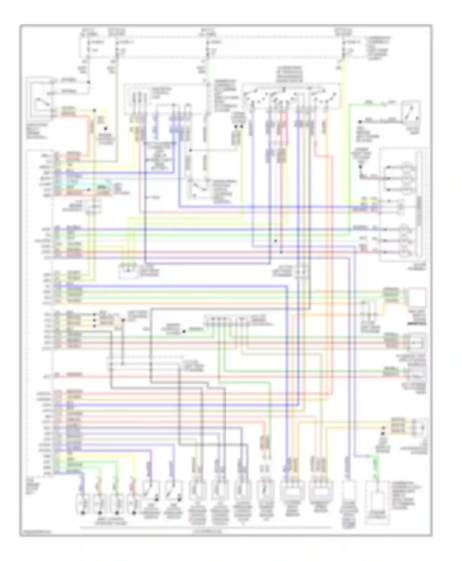 Wiring diagram yel/blk for Honda Element YH2 (2003-2006) (11 of 11)