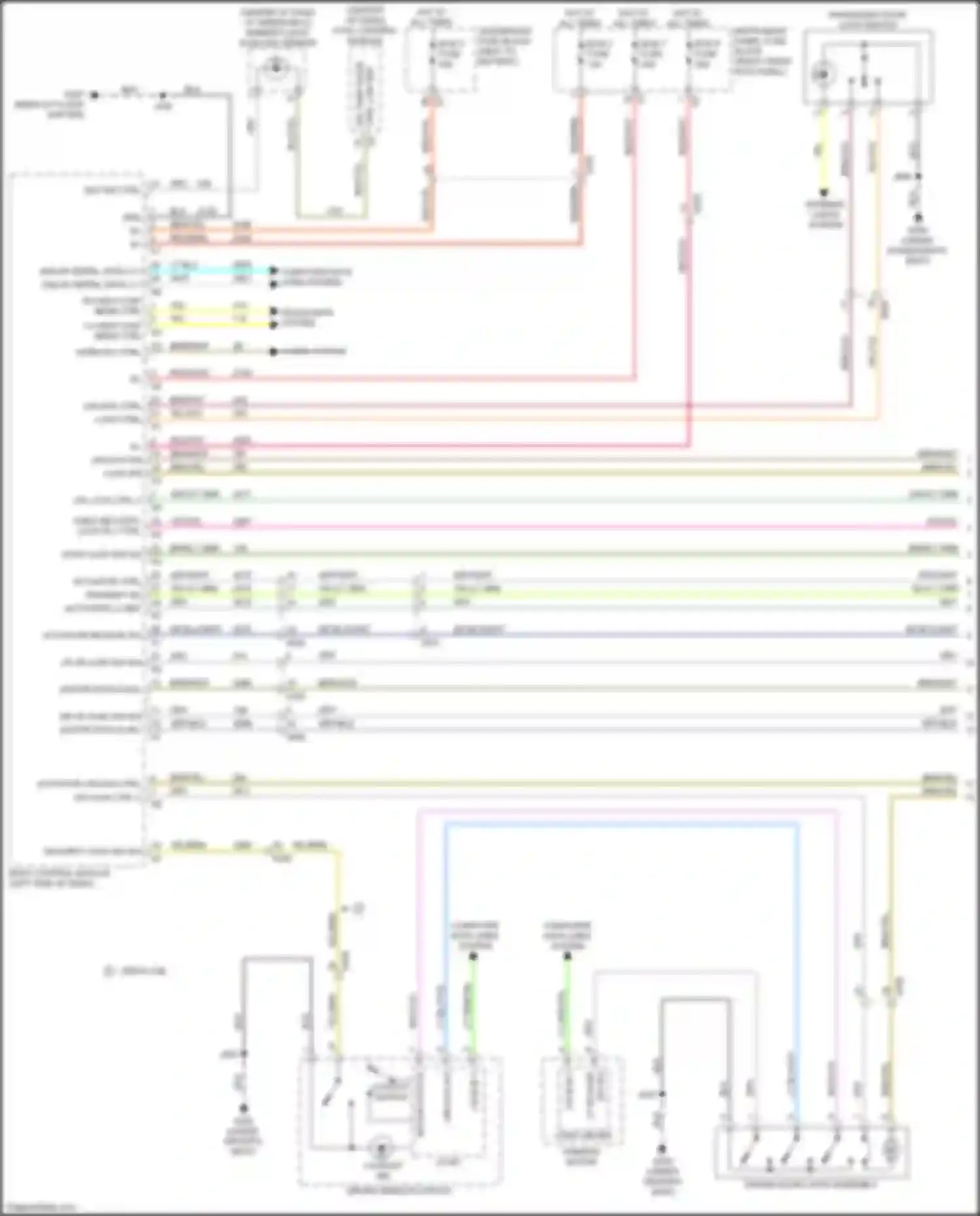 Wiring diagram lockout switch for Honda Elysion II (2021-2024)