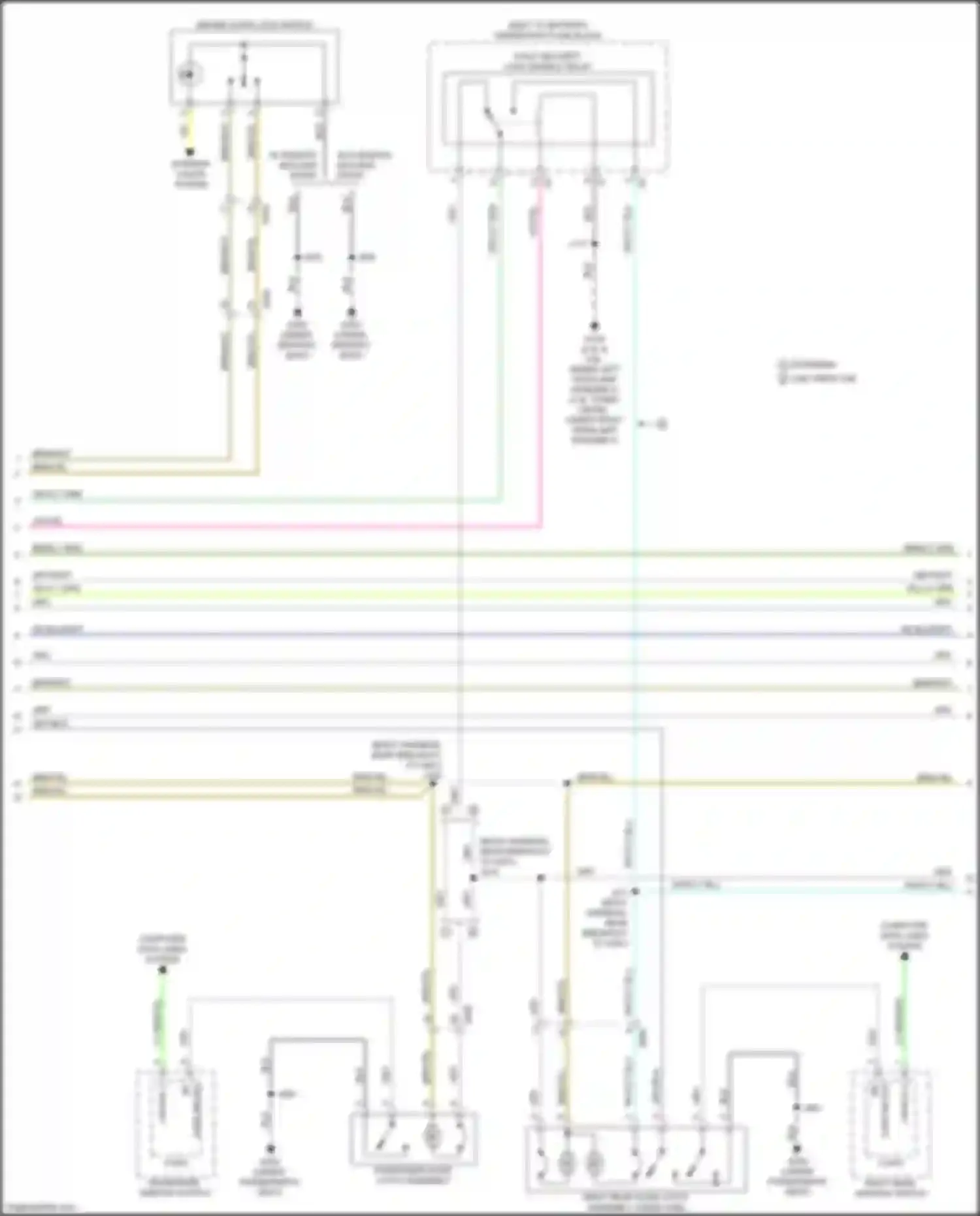 Wiring diagram yel for Honda Elysion II (2021-2024) (2 of 2)