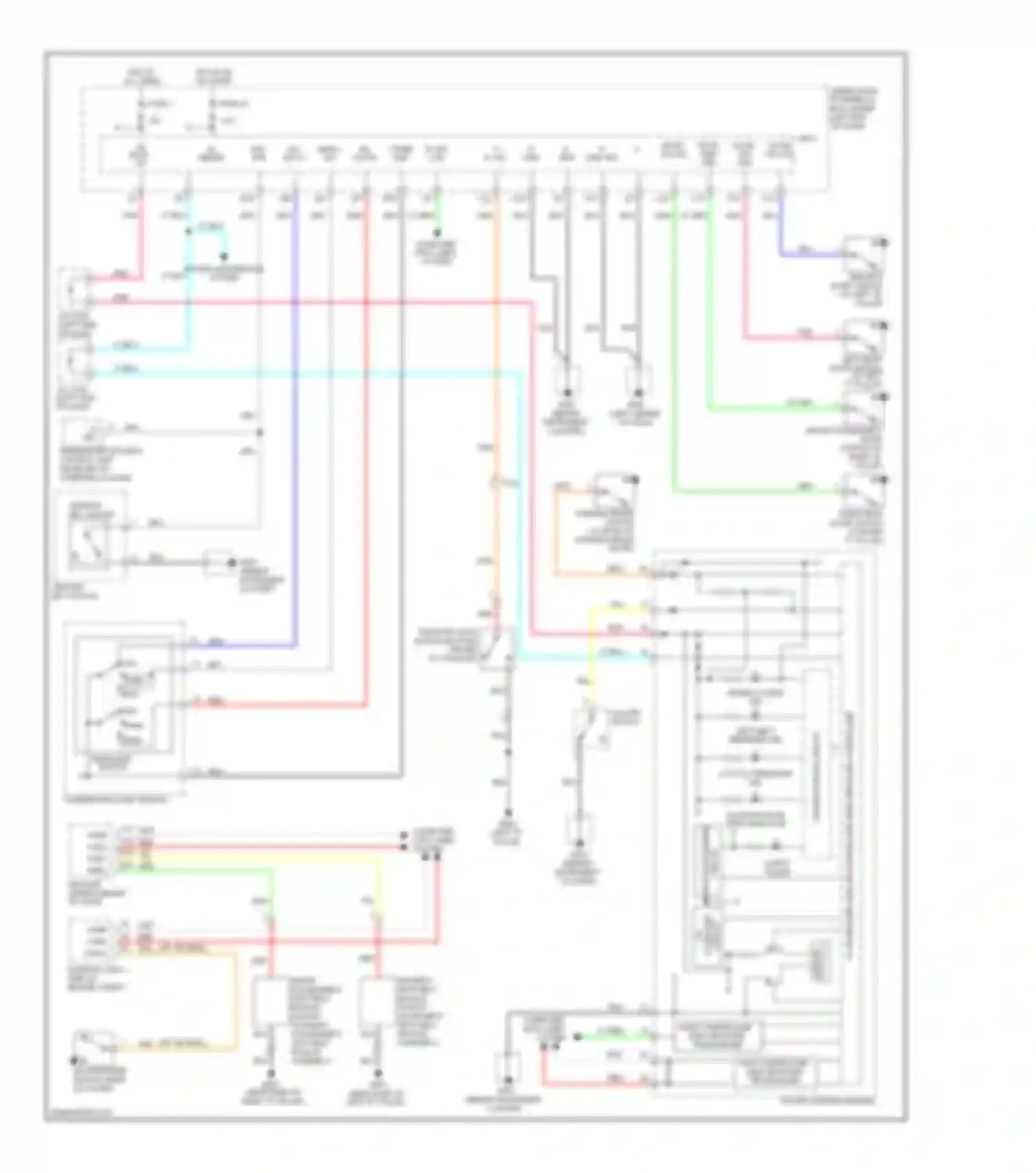 Fit Honda GE (2007-2014): Chime circuit