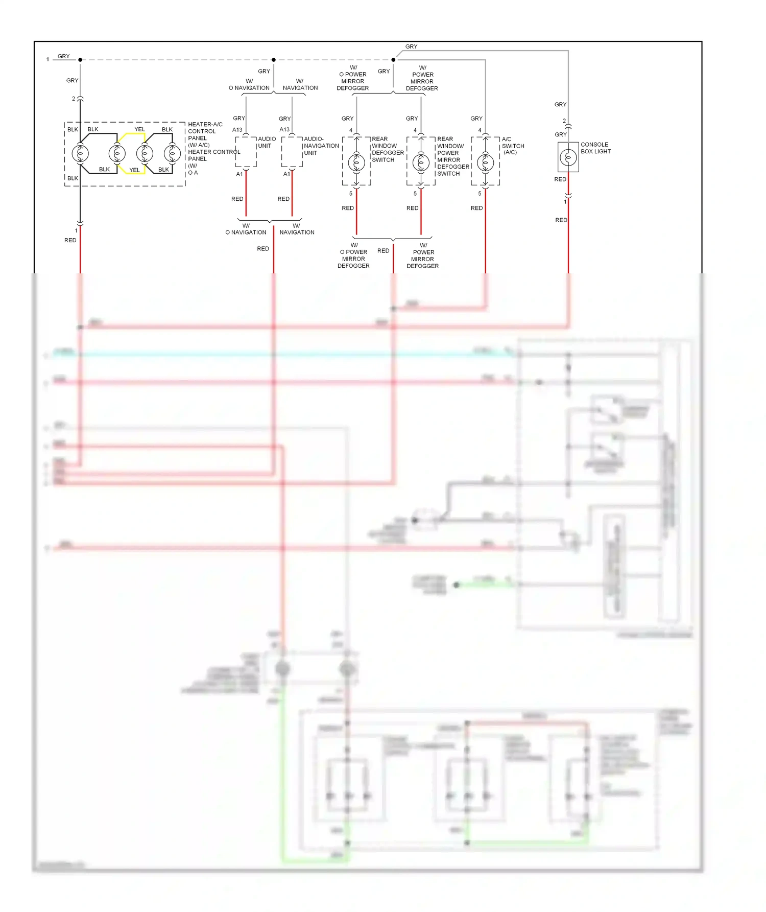 Wiring diagram area network controller for Honda Fit GE (2007-2014) (3 of 4)