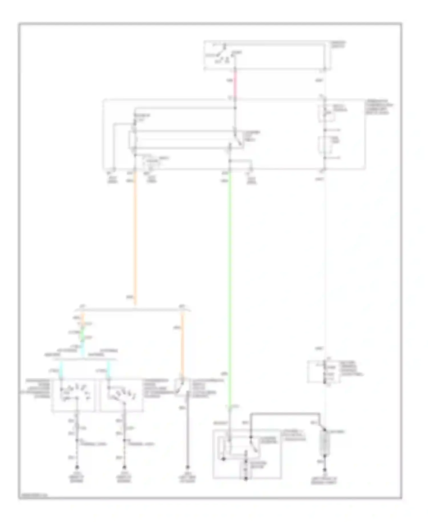 Wiring diagram multi-fuse 60 for Honda Fit GE (2007-2014)