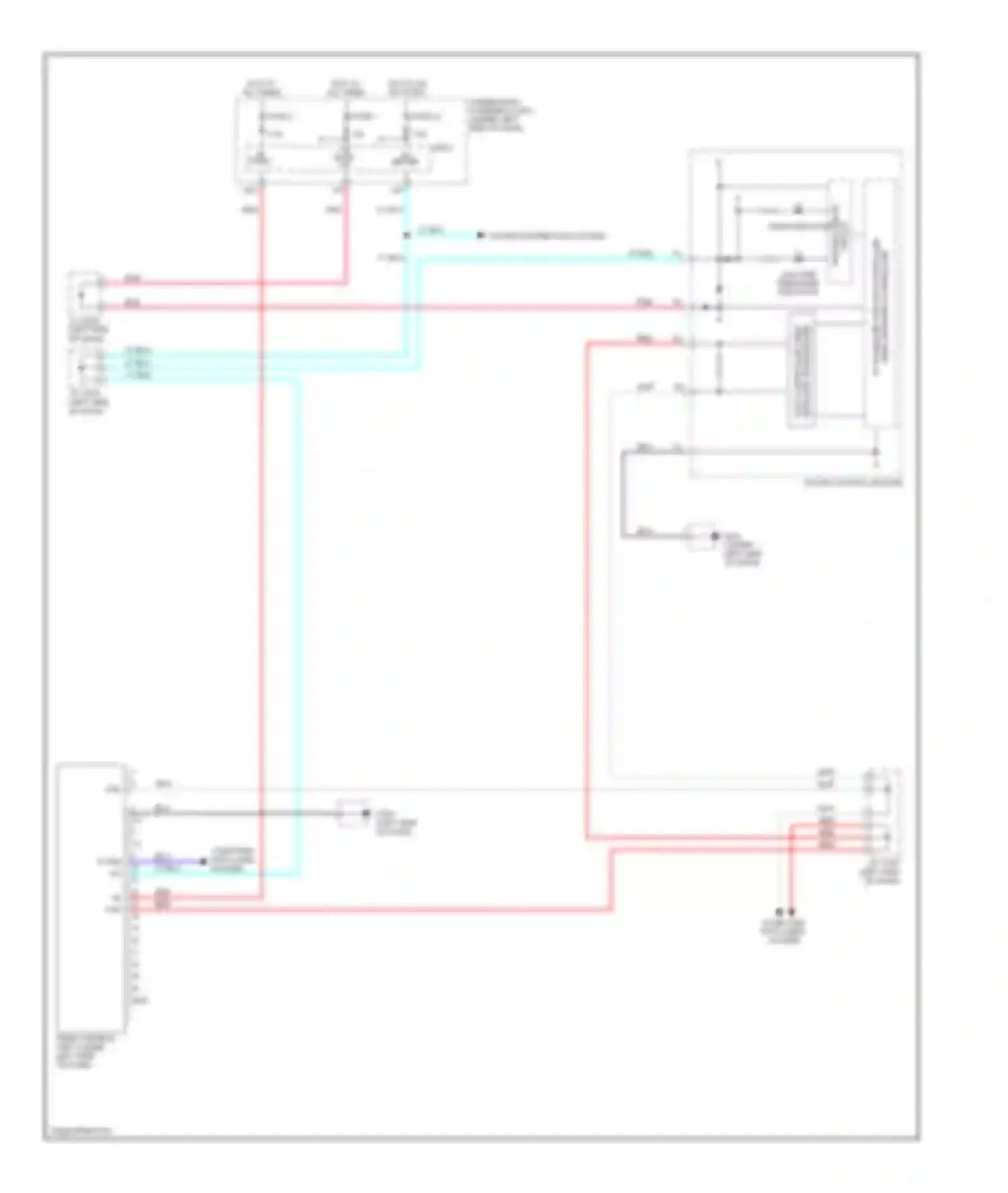 Wiring diagram fast controller area network transceiver for Honda Fit GE (2007-2014)