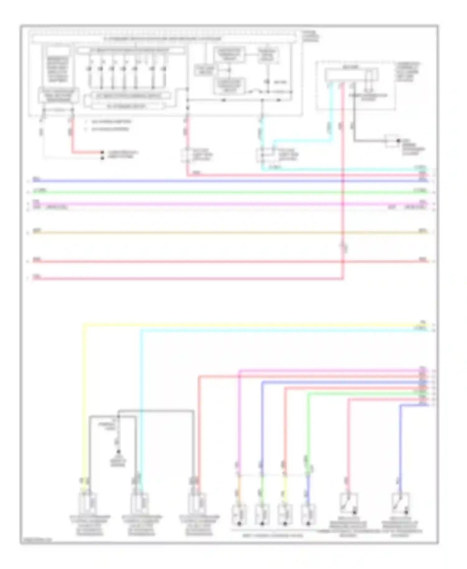 Wiring diagram fast controller area network transceiver for Honda Fit GE (2007-2014)