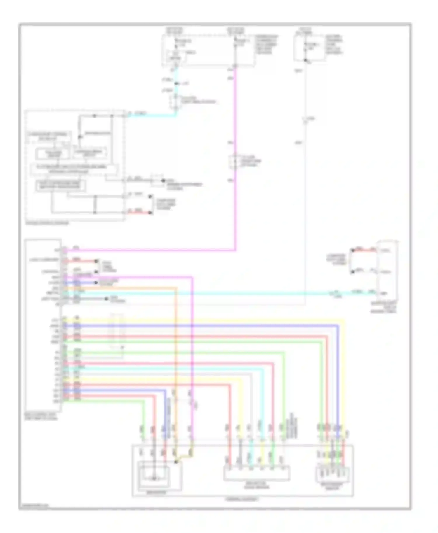 Wiring diagram eps indicator for Honda Fit GE (2007-2014)