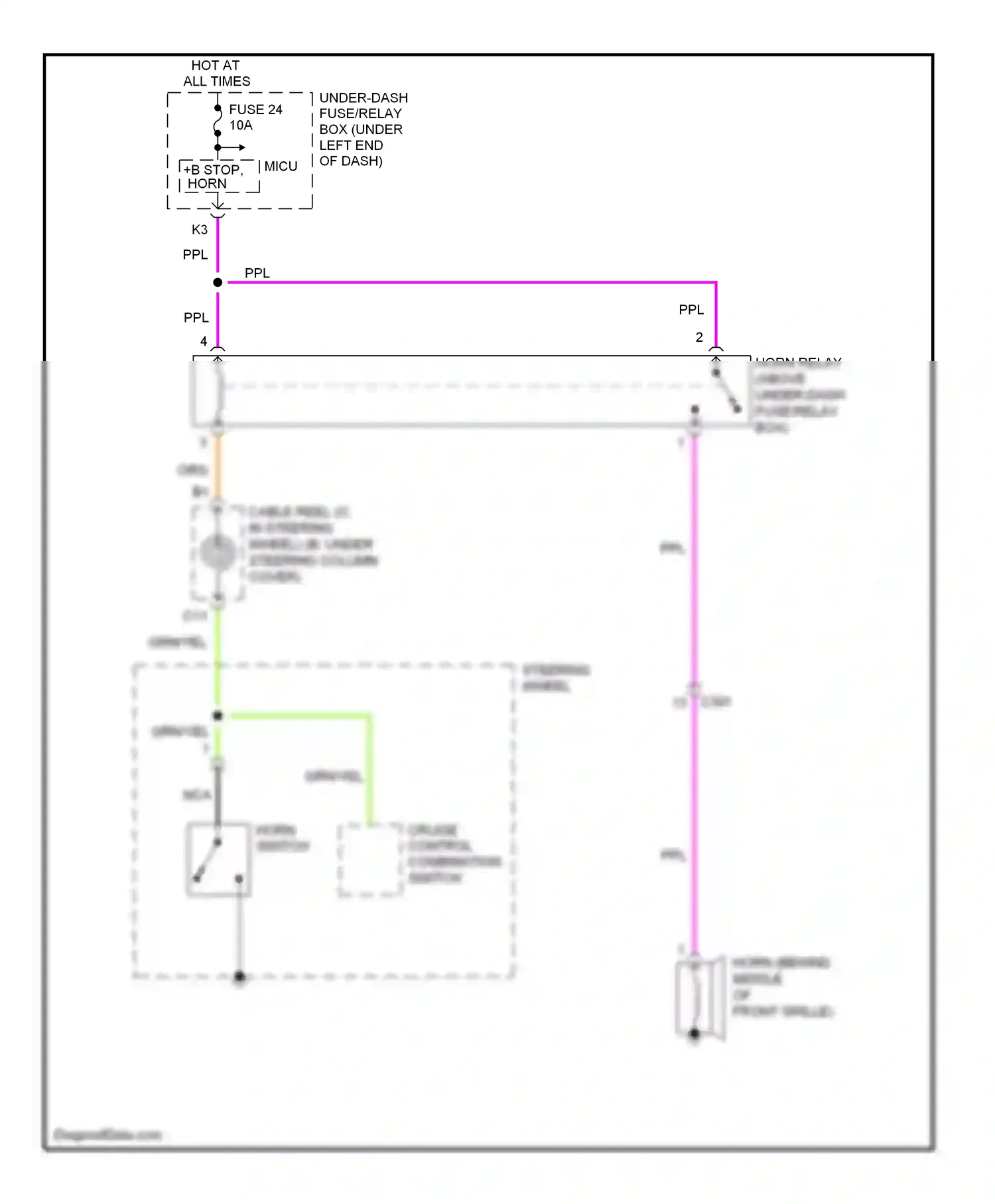 Wiring diagram nca for Honda Fit GE (2007-2014) (3 of 9)