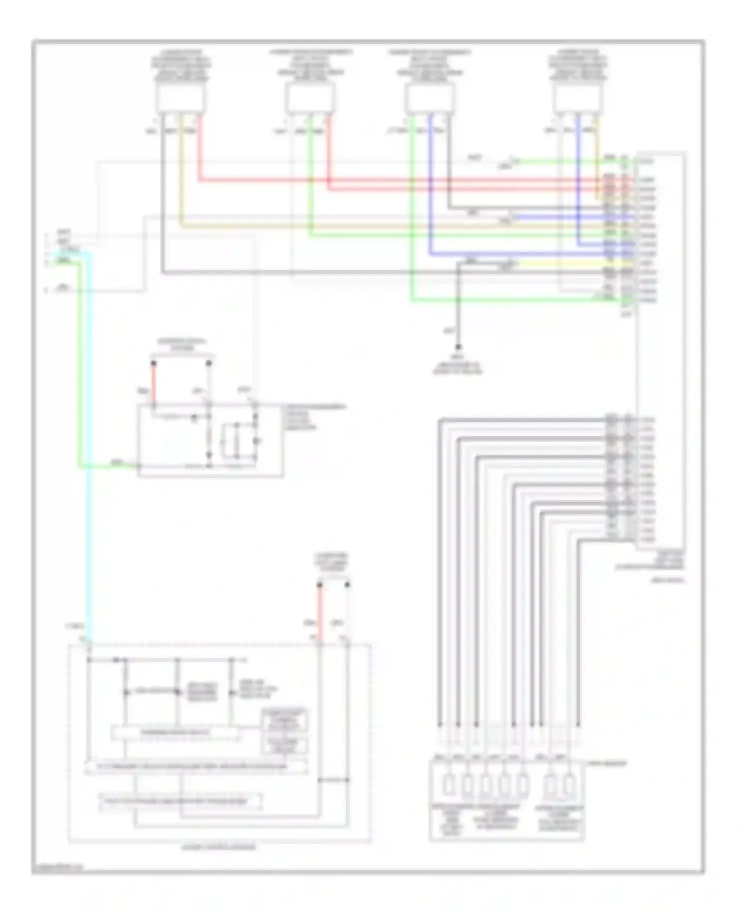 Wiring diagram fast controller area network transceiver for Honda Fit GE (2007-2014)