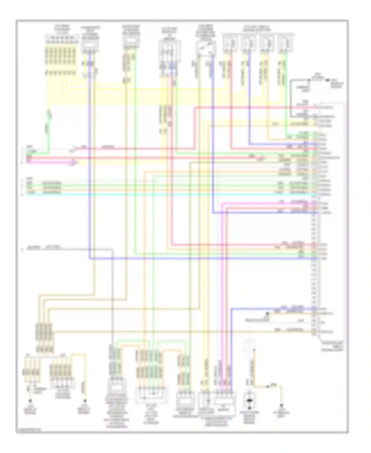 Wiring diagram tp sensor for Honda Fit GE (2007-2014)