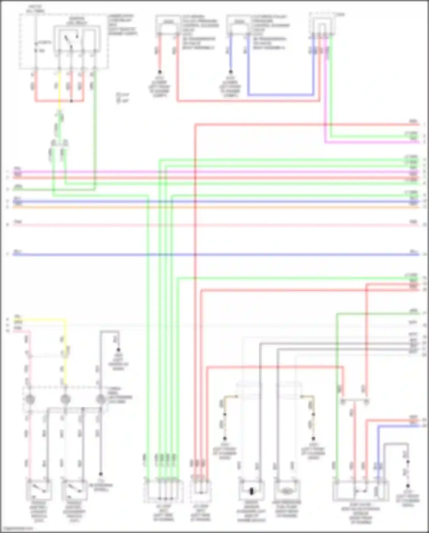 Car Wiring Diagrams for Fit Honda GP facelift (2017-2020): Wiring diagram engine performance 1.5l (3 of 8)