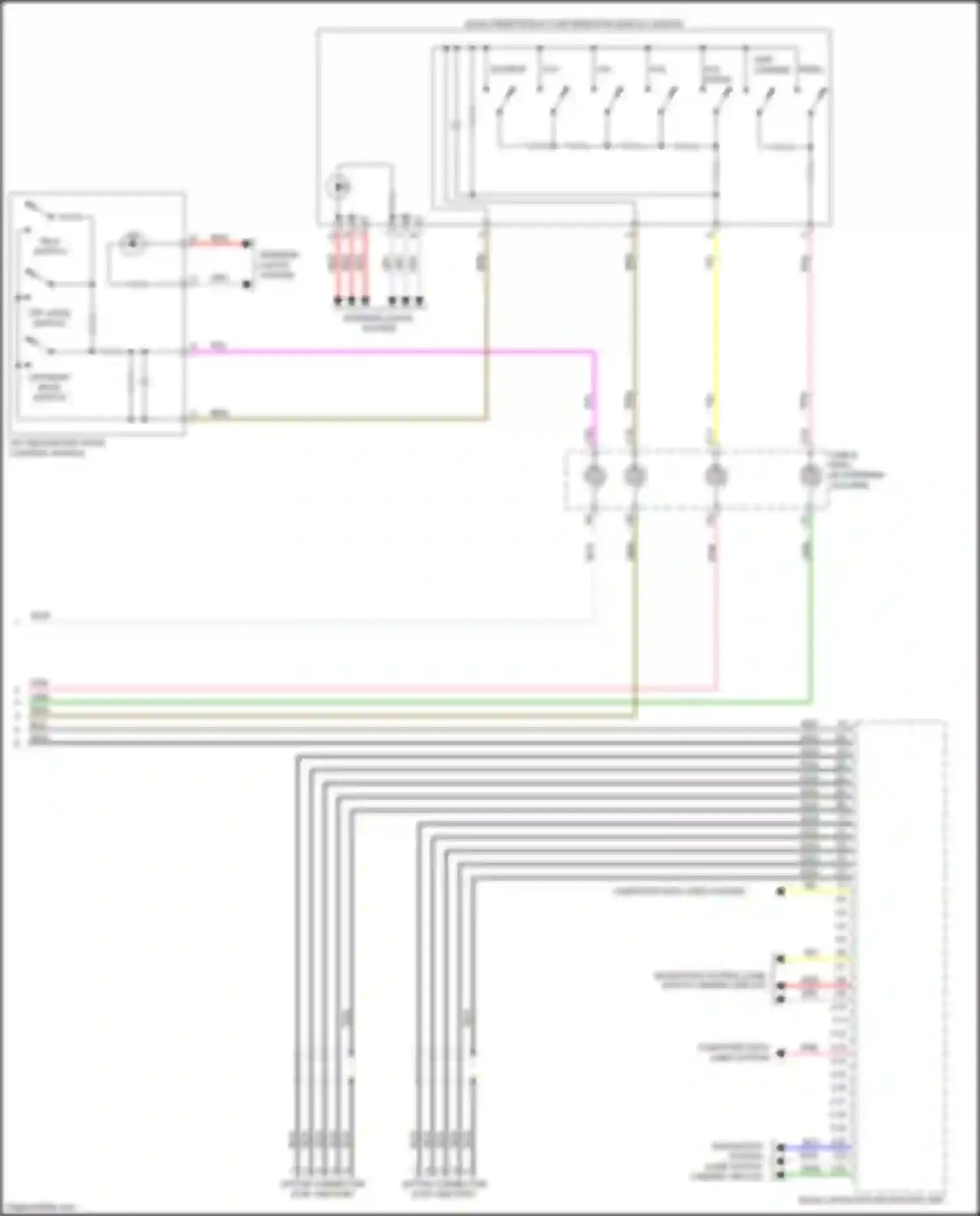 Car Wiring Diagrams for Fit Honda GP facelift (2017-2020): Radio circuit, w/ navigation (3 of 3)