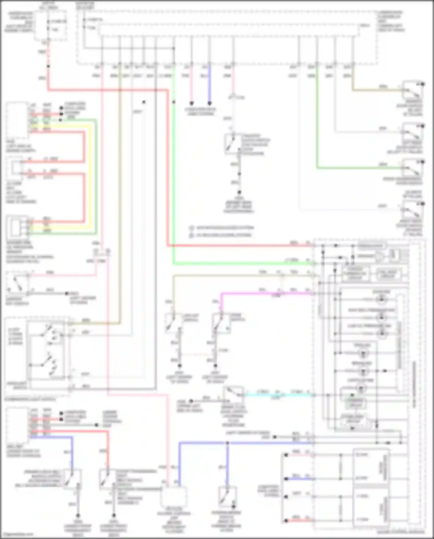 Wiring diagram 32 bit microprocessor for Honda Fit GP facelift (2017-2020) (20 of 29)