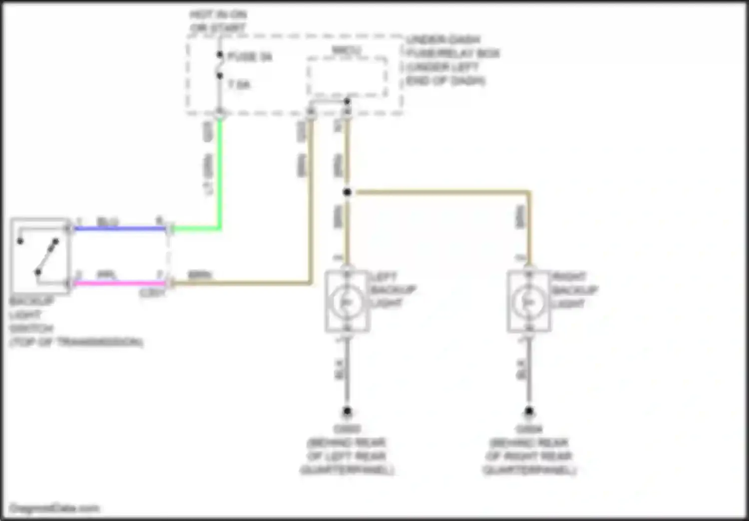Wiring diagram blk for Honda Fit GP facelift (2017-2020) (22 of 92)