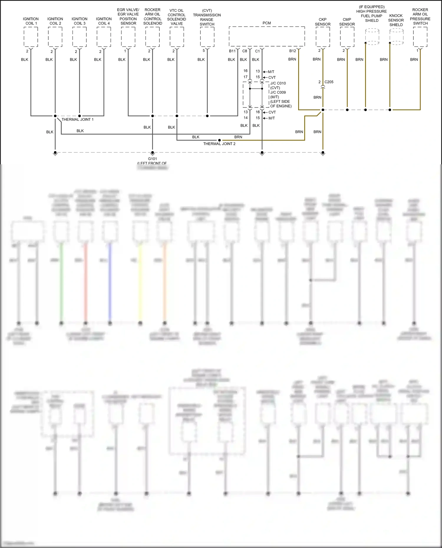 Wiring diagram blu for Honda Fit GP facelift (2017-2020) (33 of 86)