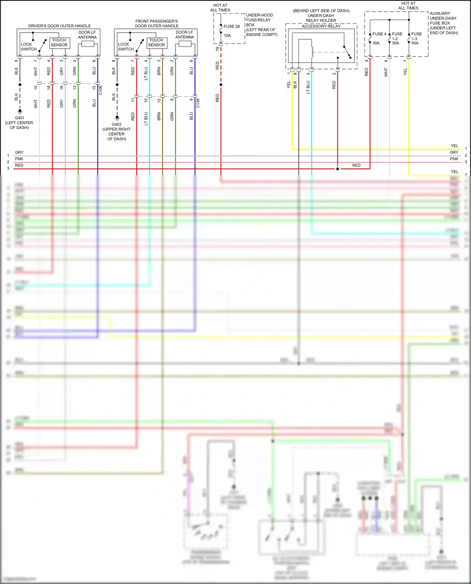 Wiring diagram blu for Honda Fit GP facelift (2017-2020) (17 of 86)