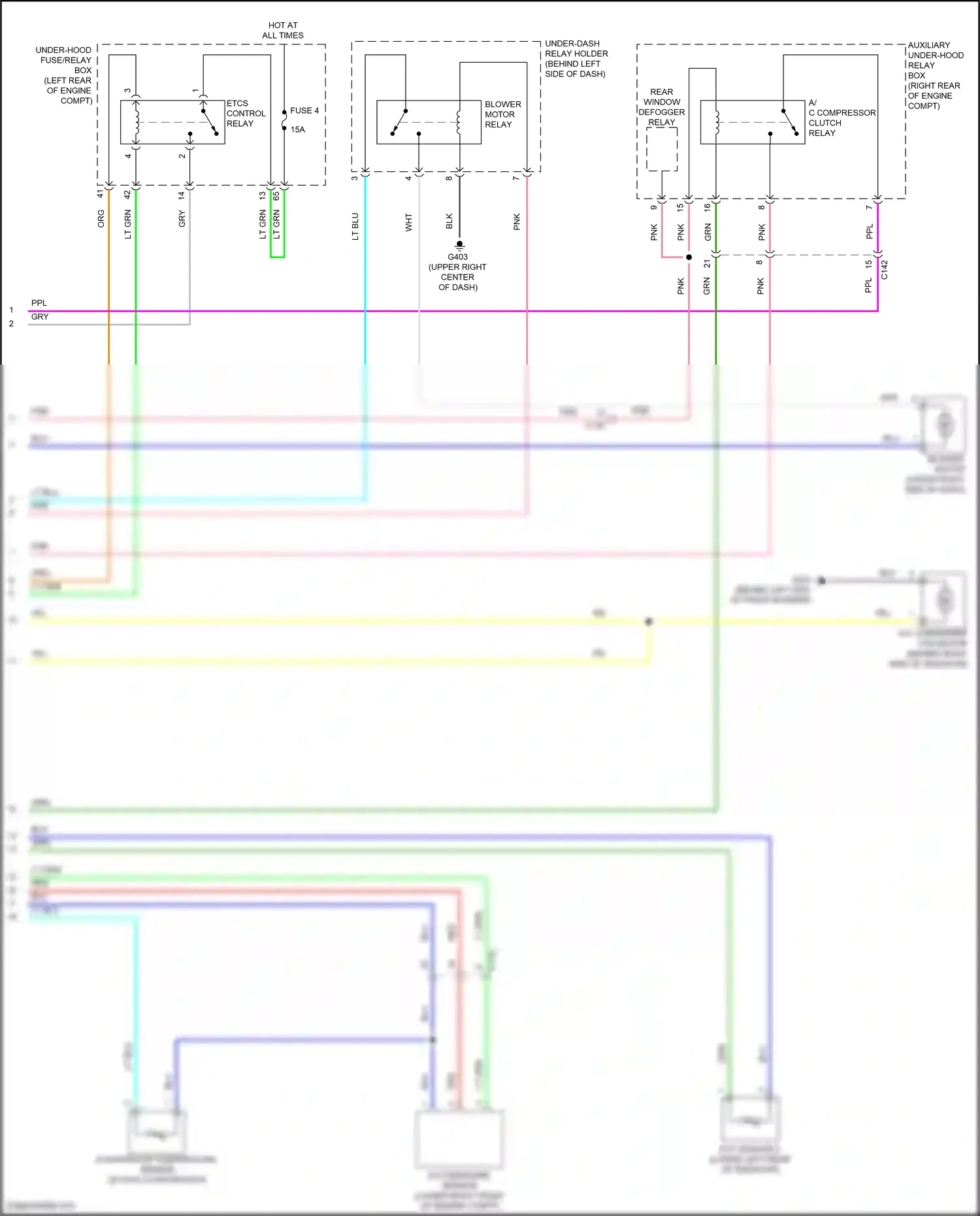 Wiring diagram blu for Honda Fit GP facelift (2017-2020) (46 of 86)