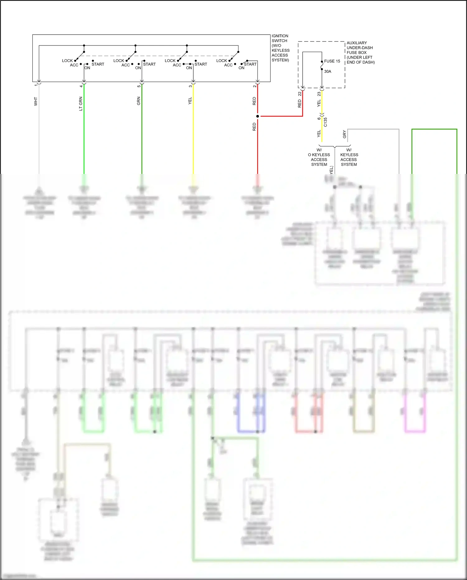 Wiring diagram blu for Honda Fit GP facelift (2017-2020) (16 of 86)